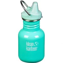 Promo 💯 Klean Kanteen Water Bottles Sippy Cap Classic 12oz Bottle Kids' 🛒
