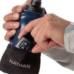 New 👏 Nathan Water Bottles Quick Squeeze Lite 18oz Bottle ❤️ -Deals Hiking & Camping Essentials Store BLAMARBLU D4 1