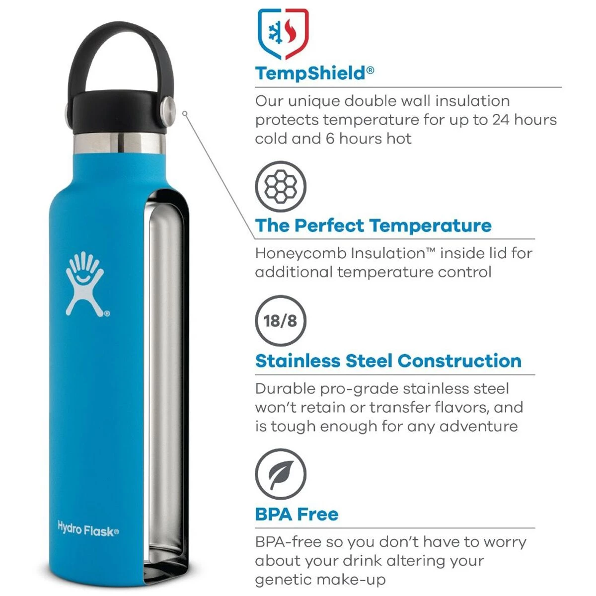 Coupon ๐ Hydro Flask Water Bottles 18oz Standard Mouth Water Bottle ๐ 2 Coupon ๐ Hydro Flask Water Bottles 18oz Standard Mouth Water Bottle ๐ - Image 2