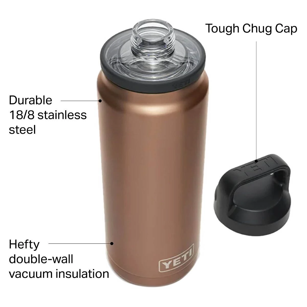 Promo 🧨 YETI Water Bottles Rambler 26oz Chug Water Bottle ❤️ 22 Promo 🧨 YETI Water Bottles Rambler 26oz Chug Water Bottle ❤️ - Image 22