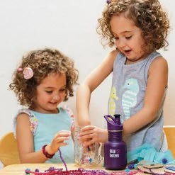 New ✨ Klean Kanteen Water Bottles Sport Cap 3.0 Classic 12oz Bottle Kids' 🌟 -Deals Hiking & Camping Essentials Store GRAJEL D1