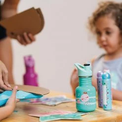 New ✨ Klean Kanteen Water Bottles Sport Cap 3.0 Classic 12oz Bottle Kids' 🌟 -Deals Hiking & Camping Essentials Store JEL D1