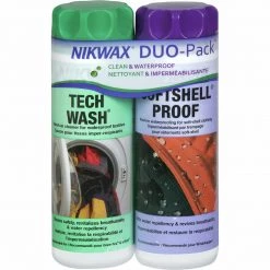 Promo 😍 Nikwax Fabric Care Tech Wash and Softshell Proof Wash In Duo Pack 300 ml 🔥