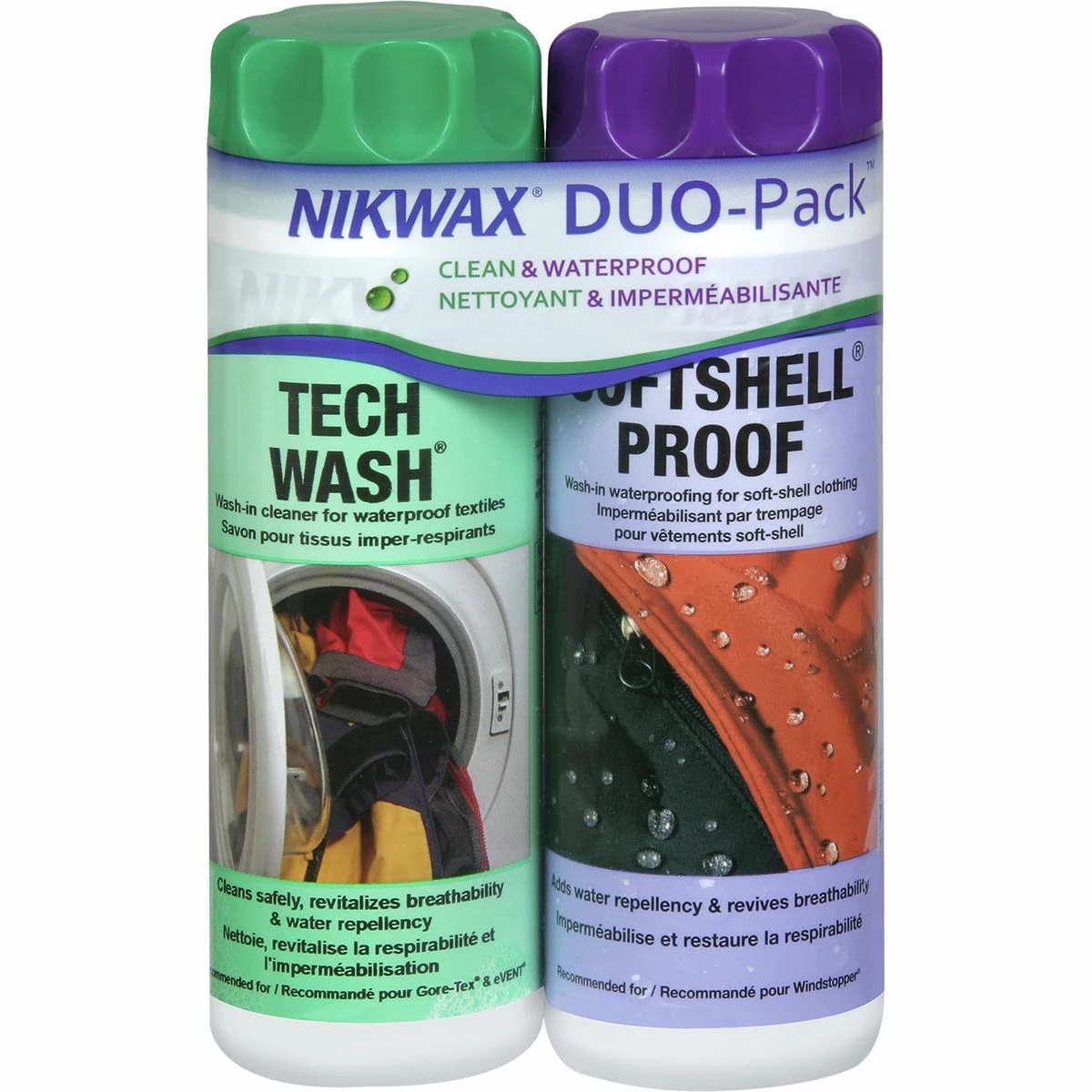 Promo ๐ Nikwax Fabric Care Tech Wash and Softshell Proof Wash In Duo Pack 300 ml ๐ฅ 1 Promo ๐ Nikwax Fabric Care Tech Wash and Softshell Proof Wash In Duo Pack 300 ml ๐ฅ