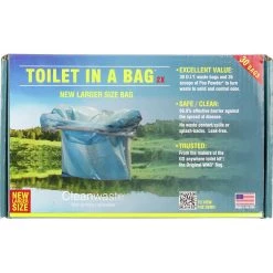 Wholesale 🎁 Cleanwaste Outhouses Toilet in a Bag 30 Pack 🔔