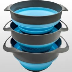 Buy ⌛ Adventure Ready Brands Books, Maps & Games SOL Flat Pack Bowls & Strainer Set 🎉 -Deals Hiking & Camping Essentials Store ONECOL D2 23