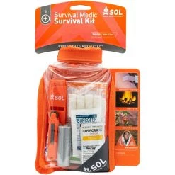 Best Pirce 🧨 Adventure Ready Brands First Aid SOL Survival Medic in Dry Bag 💯 -Deals Hiking & Camping Essentials Store ONECOL D2 49