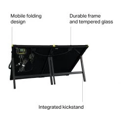 Best Pirce 🧨 Goal Zero Batteries & Solar Power Boulder 200 Briefcase Solar Panel + 20A Charge Controller 🤩 -Deals Hiking & Camping Essentials Store ONECOL D5 16