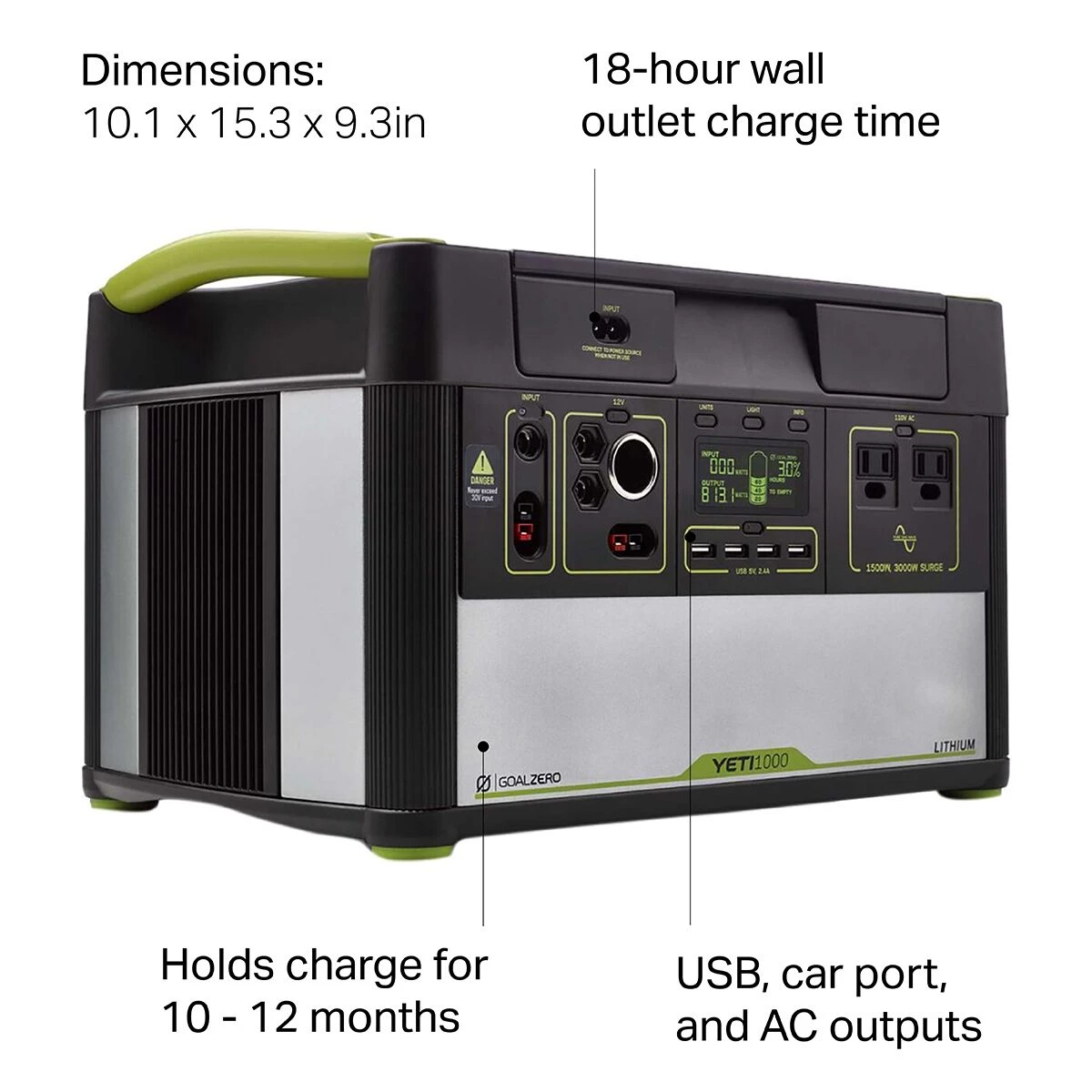 Best deal ⌛ Goal Zero Batteries & Solar Power Yeti 1000X Portable Power Station 💯 2 Best deal ⌛ Goal Zero Batteries & Solar Power Yeti 1000X Portable Power Station 💯 - Image 2