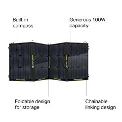 Budget 🎁 Goal Zero Batteries & Solar Power Nomad 100 Solar Panel 👍 -Deals Hiking & Camping Essentials Store ONECOL D6 22