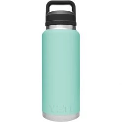 Top 10 ⌛ YETI Water Bottles Rambler 36oz Chug Water Bottle 🛒 -Deals Hiking & Camping Essentials Store SEA D1 1
