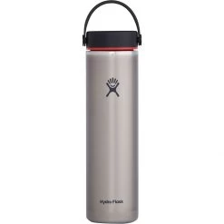 Best Pirce 🛒 Hydro Flask Water Bottles 24oz Wide Mouth Trail Lightweight Flex Cap Water Bottle ✔️ -Deals Hiking & Camping Essentials Store SLA 2