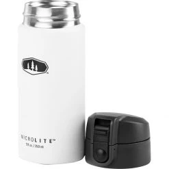 Hot Sale 🎁 GSI Outdoors Water Bottles Microlite 350 Flip Water Bottle ⌛ -Deals Hiking & Camping Essentials Store WHI D2 3