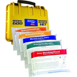 Brand new ⌛ Adventure Ready Brands First Aid AMK Marine 600 Medical Kit 🎁 -Deals Hiking & Camping Essentials Store YEL D6